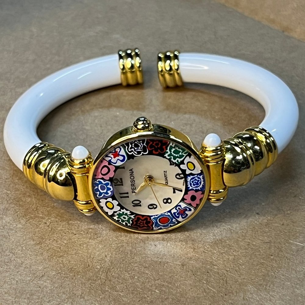 3/$25 Persona Ladies Bracelet Watch New Battery WORKS